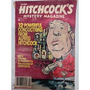 Alfred Hitchcock's Mystery Magazine April 1979 Vintage Suspense Fiction